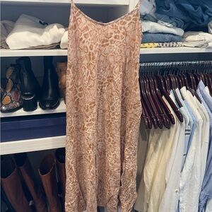 Show Me Your MuMu Pink and Gold Maxi Cocktail Dress
